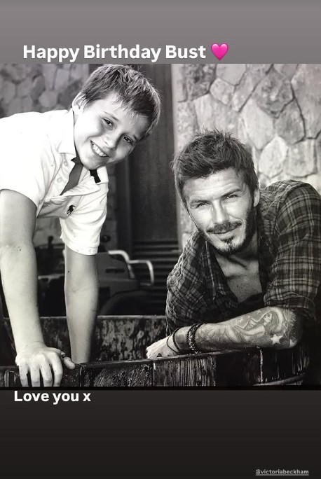 David et Brooklyn Beckham