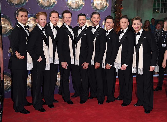 brendan cole and the strictly guys