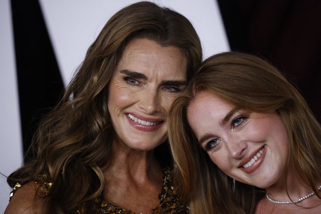 Brooke Shields has a close bond with both her daughters, and was on the call with both Rowan, 21 (pictured) and Grier, 19.