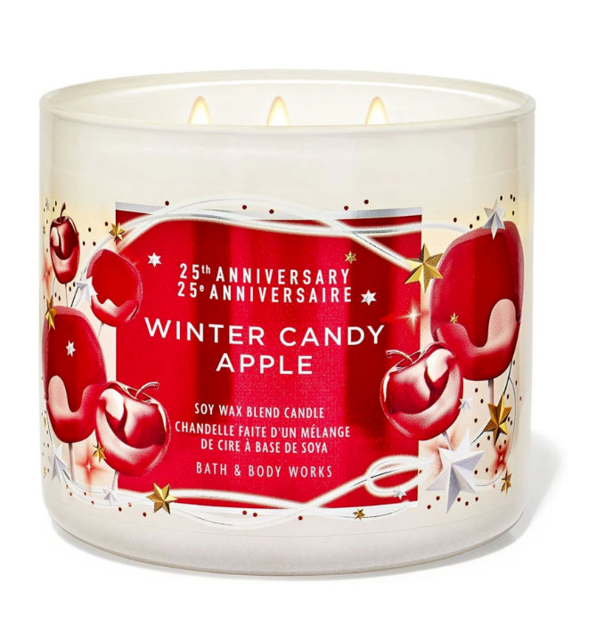 Bath & Body Works Winter Candy Apple Candle
