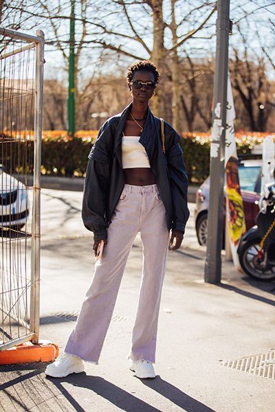 Bomber And Pastel Jeans