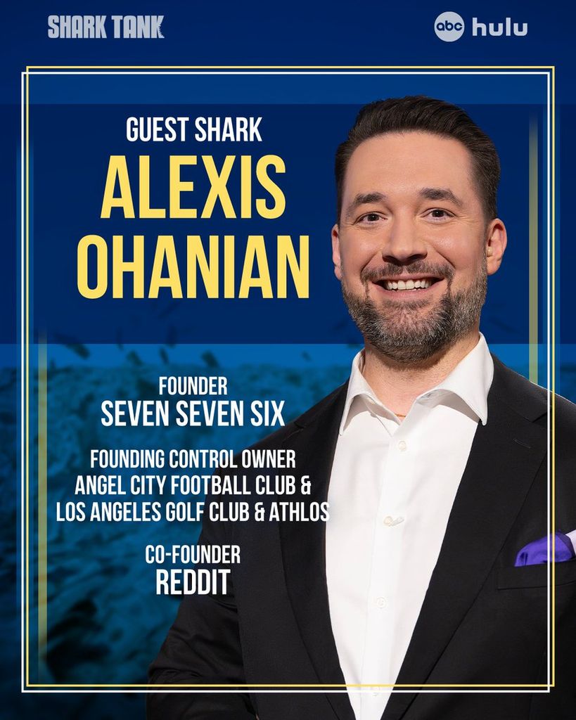 Alexis Ohanian is a guest investor on Shark Tank