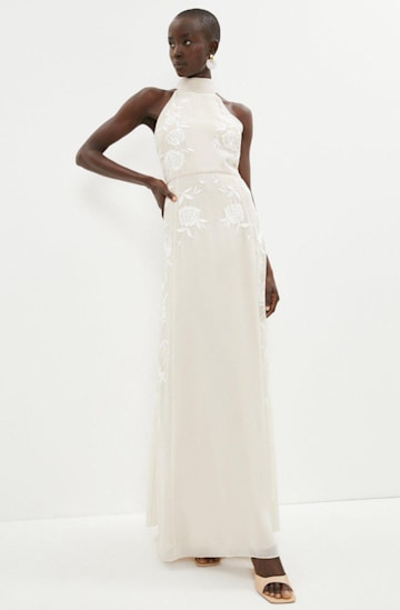 Coast halterneck wedding dress