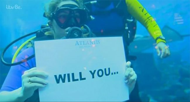 sam faiers underwater proposal mummy diaries