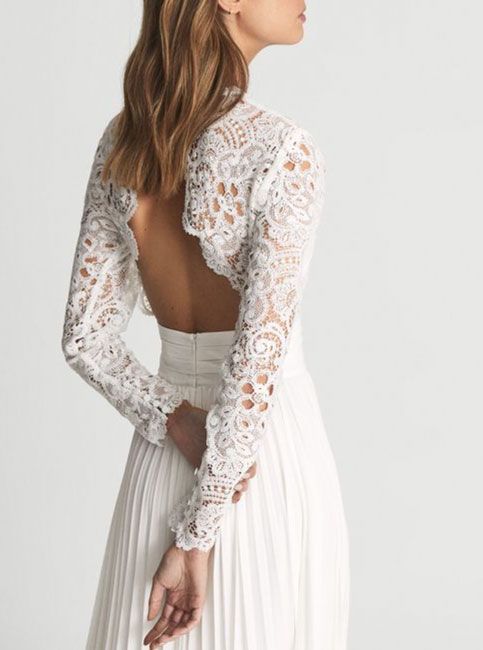 hazel wedding dress back button detail