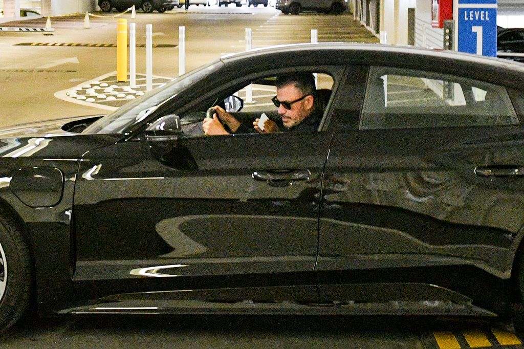 Jimmy Kimmel seen on September 18, 2025 in Los Angeles, California.