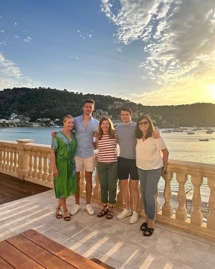 Chelsea Handler enjoyed a family vacation to Mallorca
