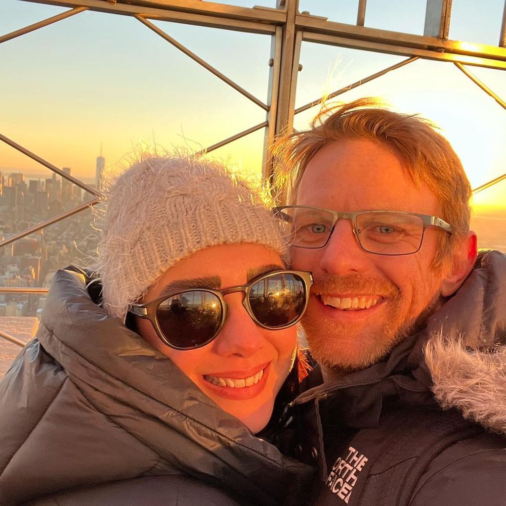 Jody Cundy and fiancée Lucy in New York