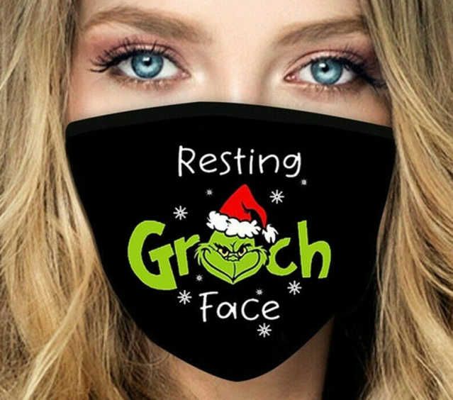 ebay grinch christmas face mask