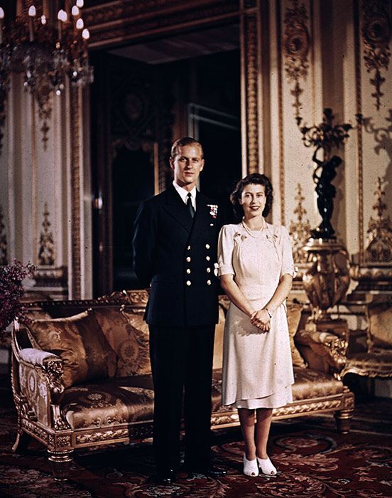 the queen prince philip engagement photo