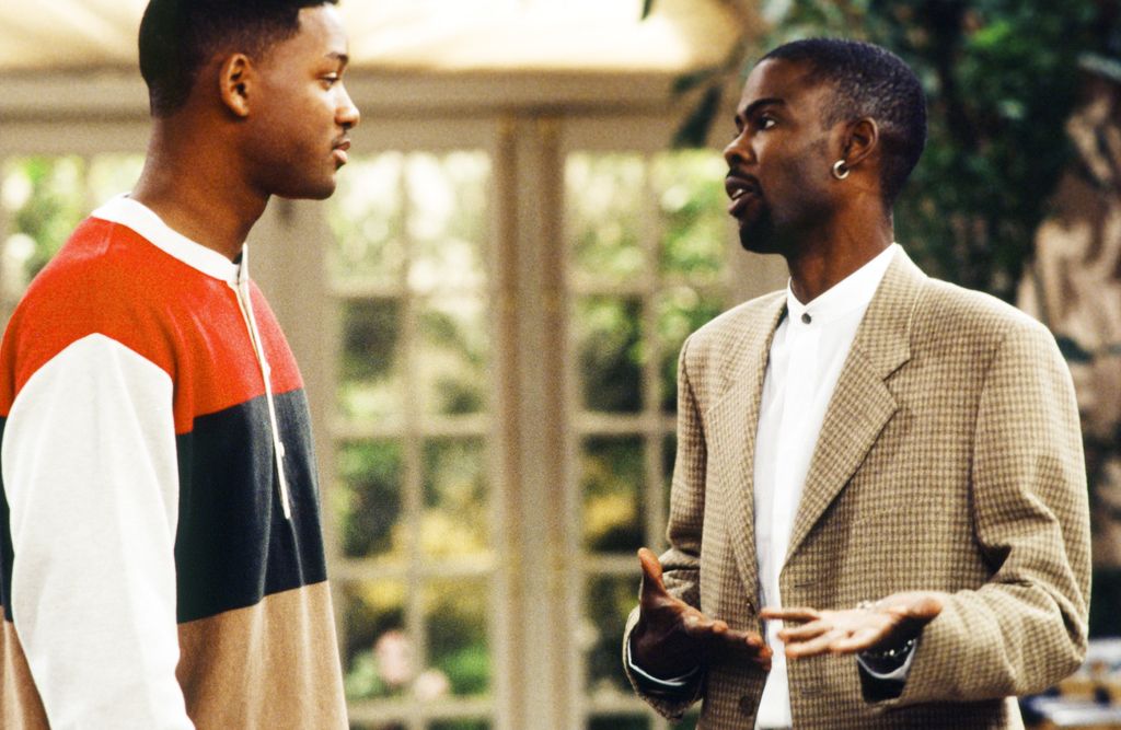 Chris Rock appears in an aepisode of Fresh Prince with Will Smith
