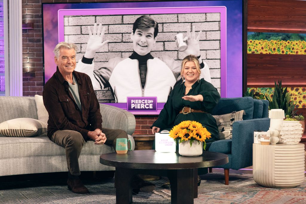 The Kelly Clarkson Show with Pierce Brosnan