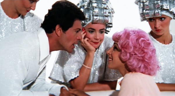 Frenchy Facciano and Fankie Avalon in Grease