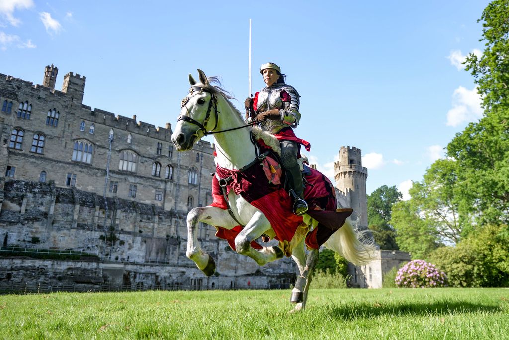 War of the Roses is one of the three live shows you can enjoy at Warwick Castle