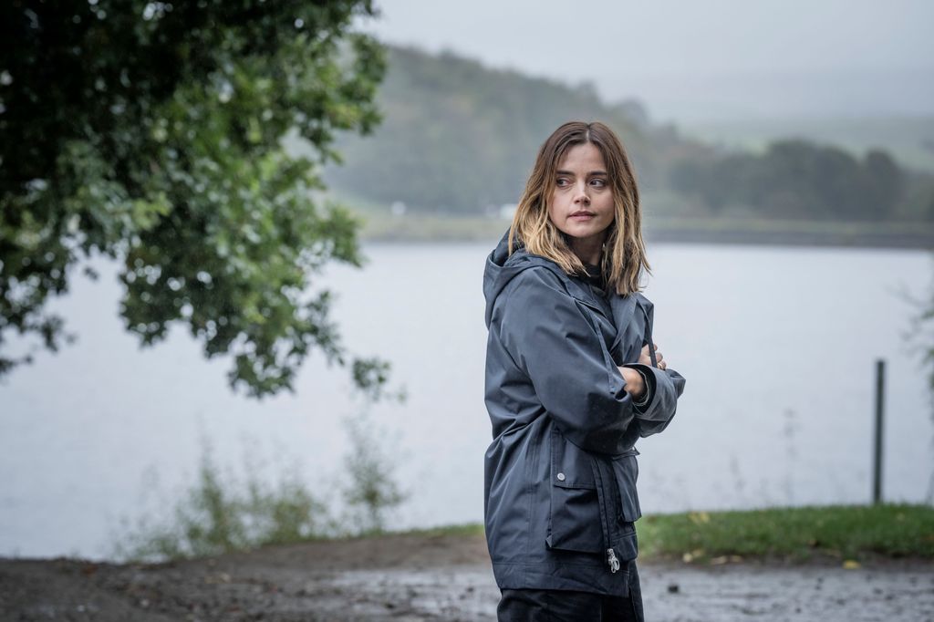 Detective Ember Manning (JENNA COLEMAN) in The Jetty