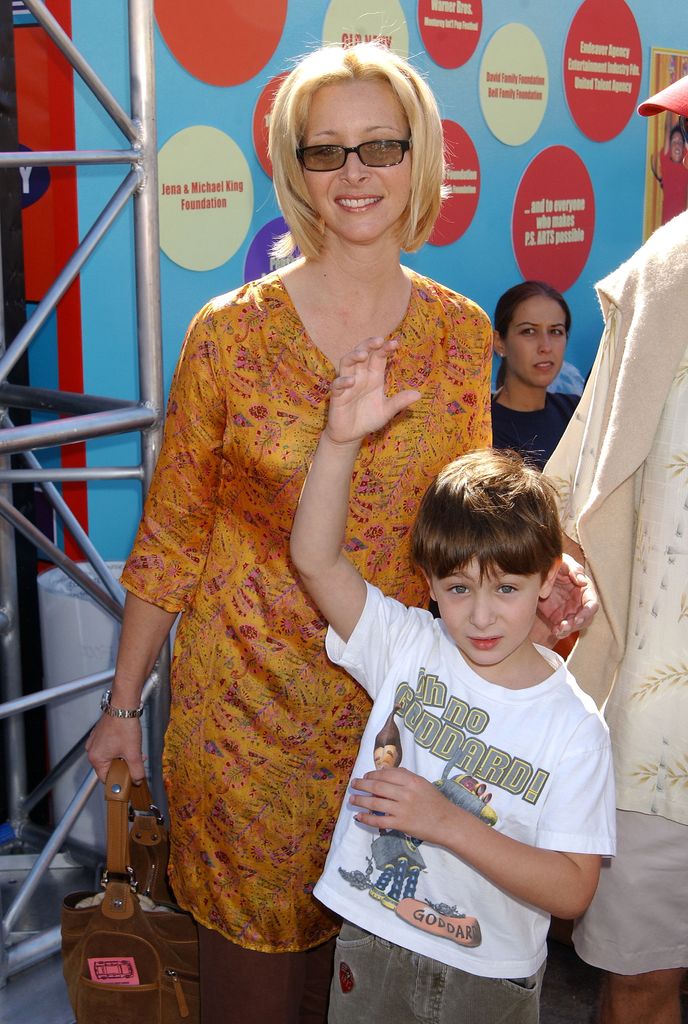 Lisa Kudrow is a doting mom to son Julian