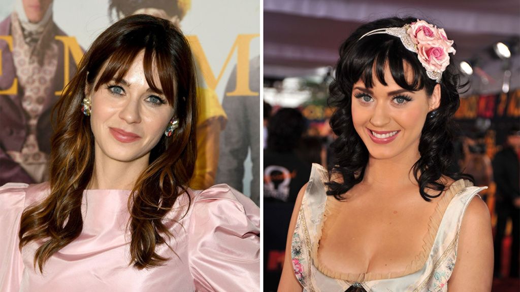 Zoey Deschanel and Katy Perry