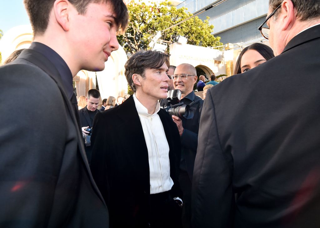Cillian Murphy at the 81st Golden Globe Awards held at the Beverly Hilton Hotel on January 7, 2024 in Beverly Hills, California