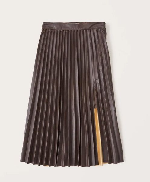 brown skirt 