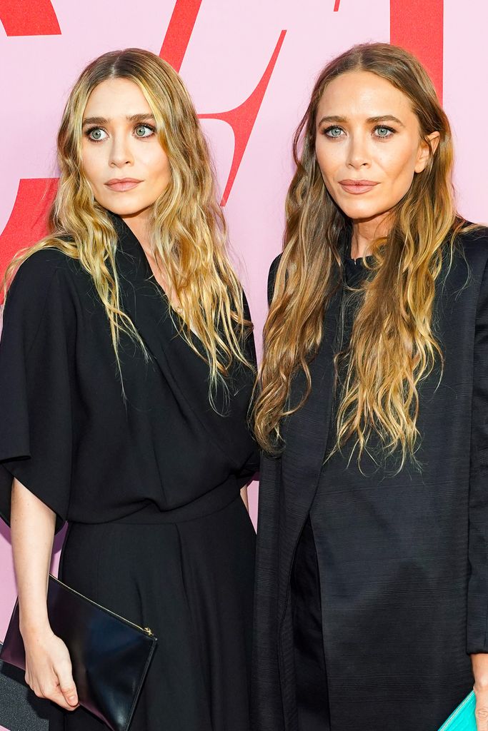 Mary-Kate Olsen and Ashley Olsen attend the 2019 CFDA Fashion Awards- Arrivals at Brooklyn Museum on June 03, 2019 in New York City