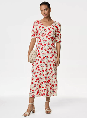 M&S floral dress