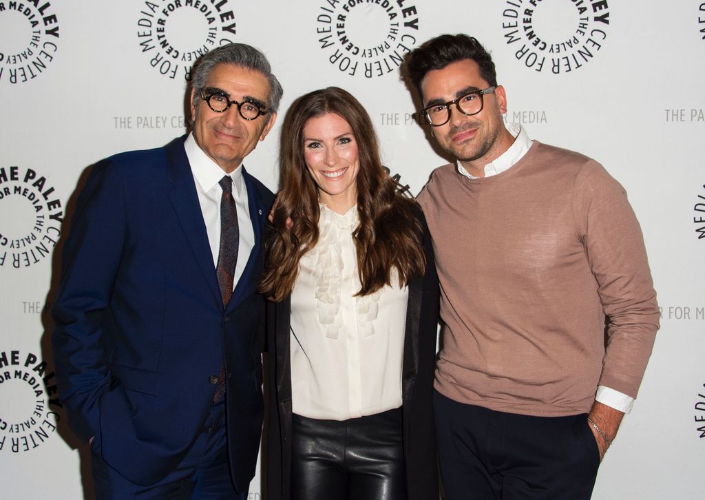 Eugene Levy, Sarah Levy and Daniel Levy