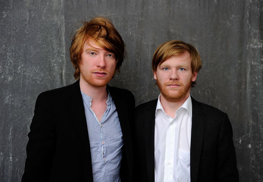 Domhnall Gleeson and his brother Brian 