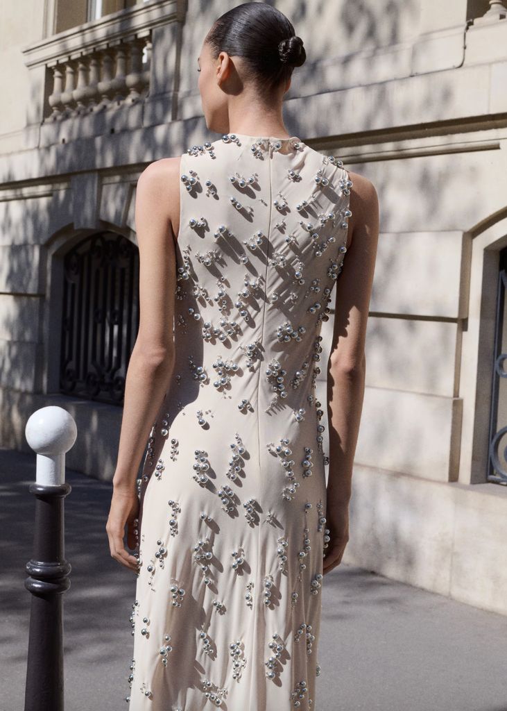 Vestido de mango de mango 