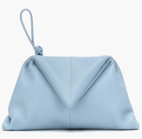 blue envelope bag