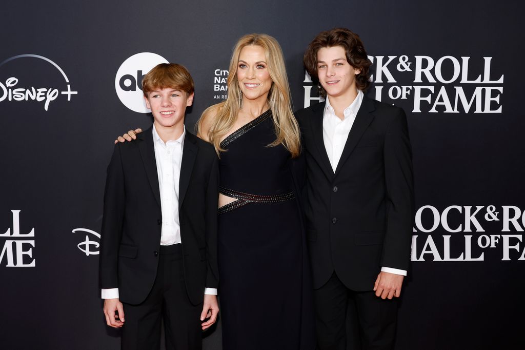 Sheryl Crow and her sons