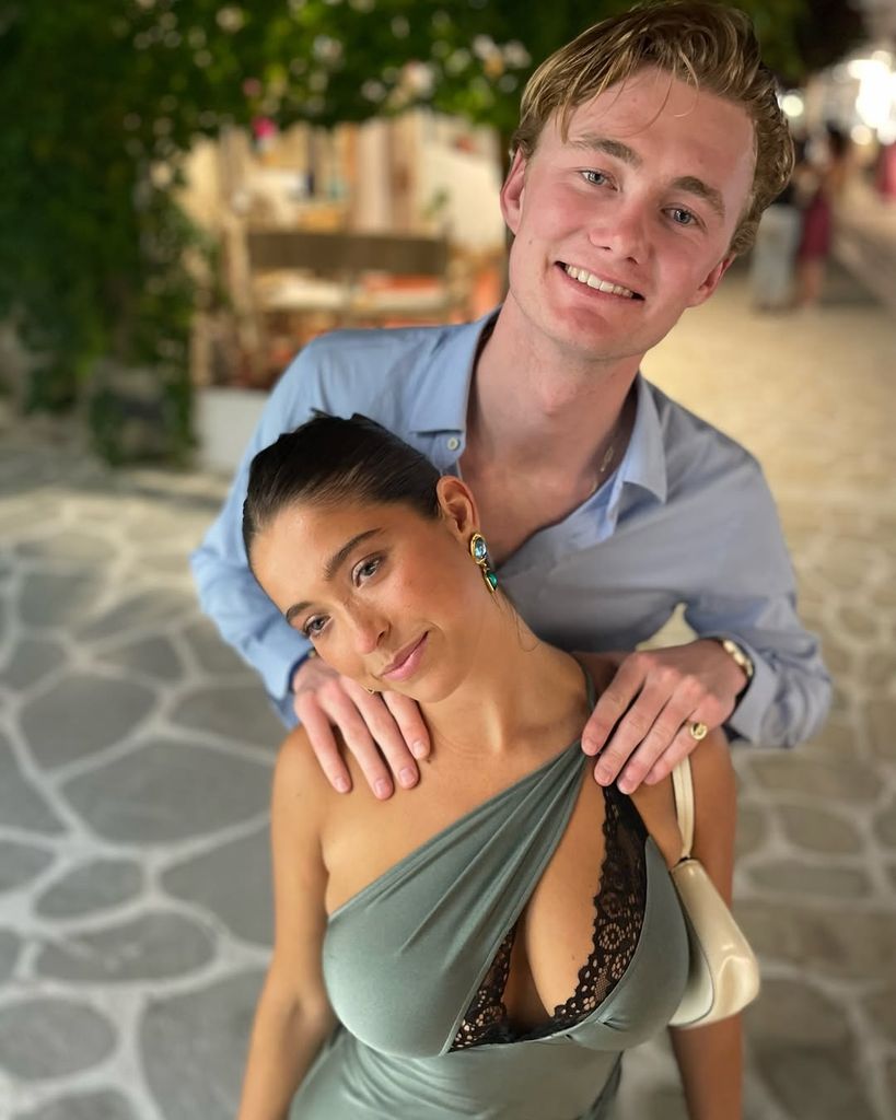 Lola Consuelous with boyfriend Cassius Kidston