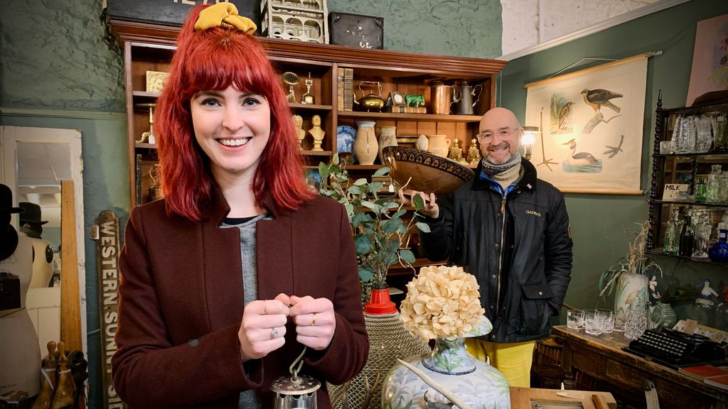 Izzie Balmer on Antiques Road Trip 