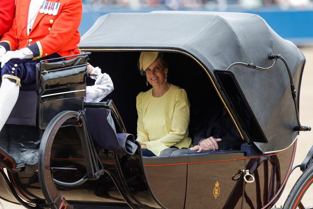 The Duchess of Edinburgh in carriage