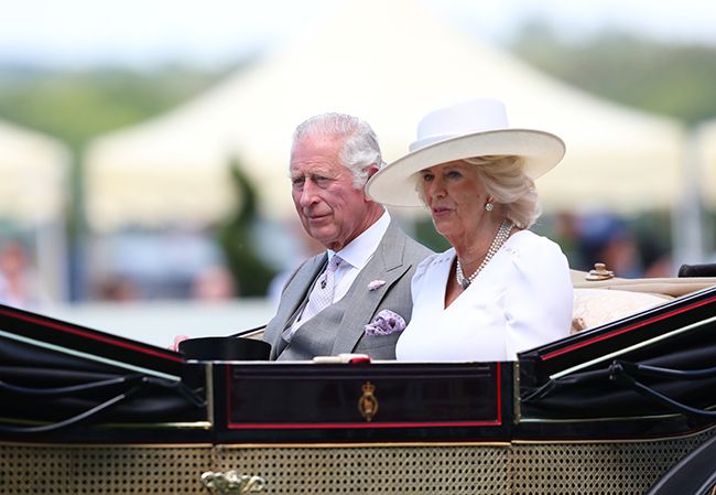 prince charles and camilla ascot carriage day two