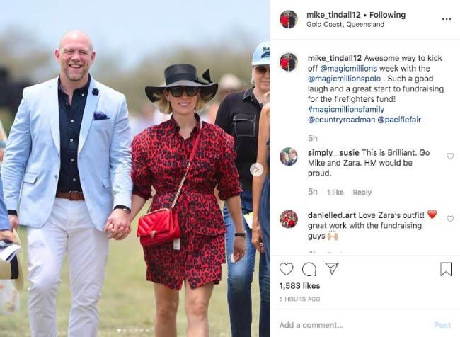 mike zara tindall act of kindness revealed