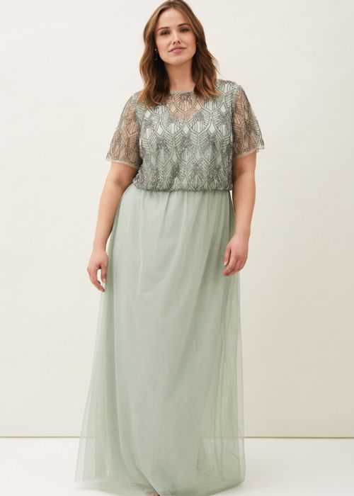 phase eight green dress