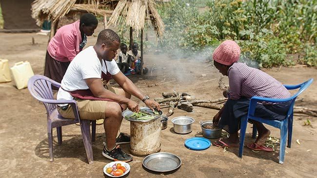 Selasi cooking uganda 1