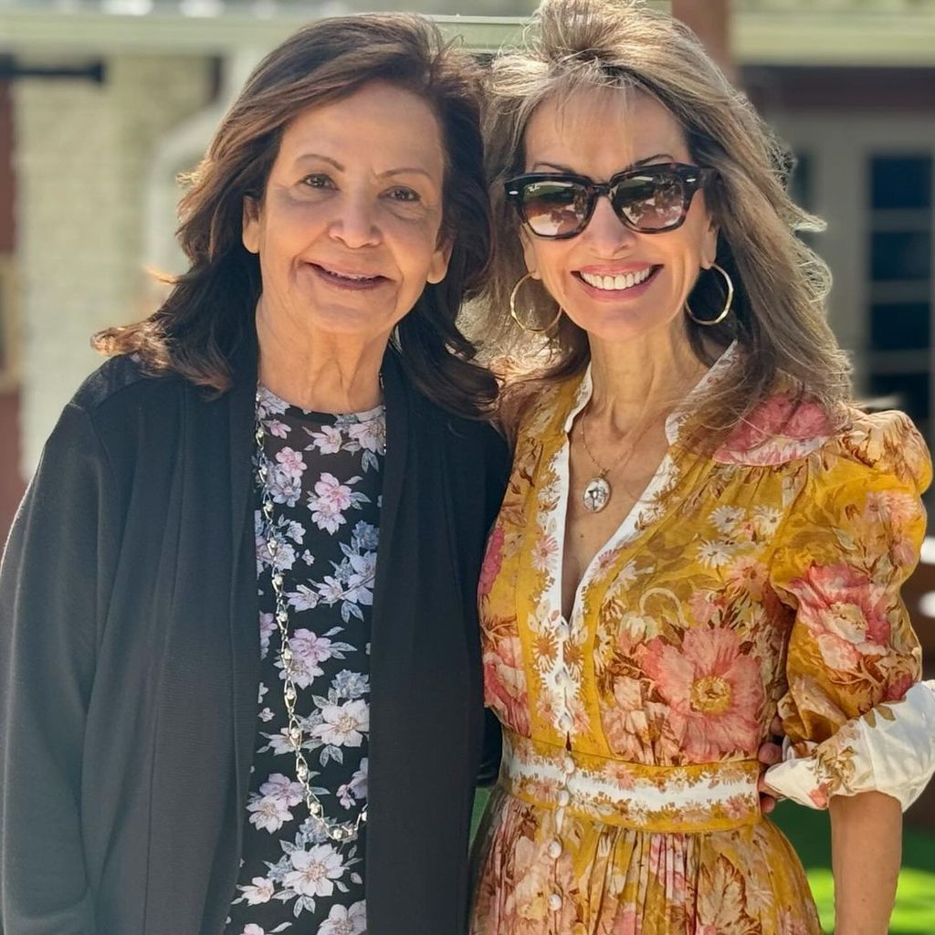 Susan Lucci looked stylish as she posed with fellow soap icon Martita Martinez 