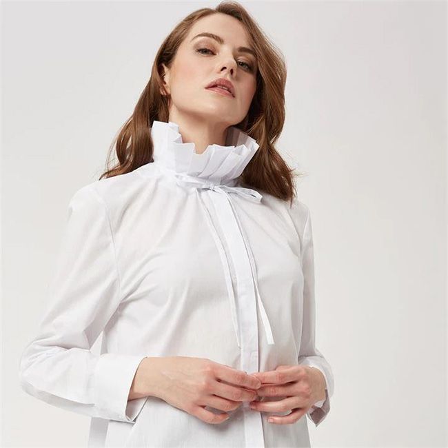 14 best Princess Dianainspired piecrustcollar blouses & knits HELLO!