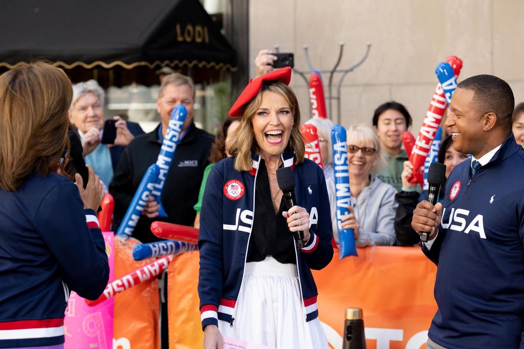Savannah Guthrie revealed on Monday that she was jetting off to Paris
