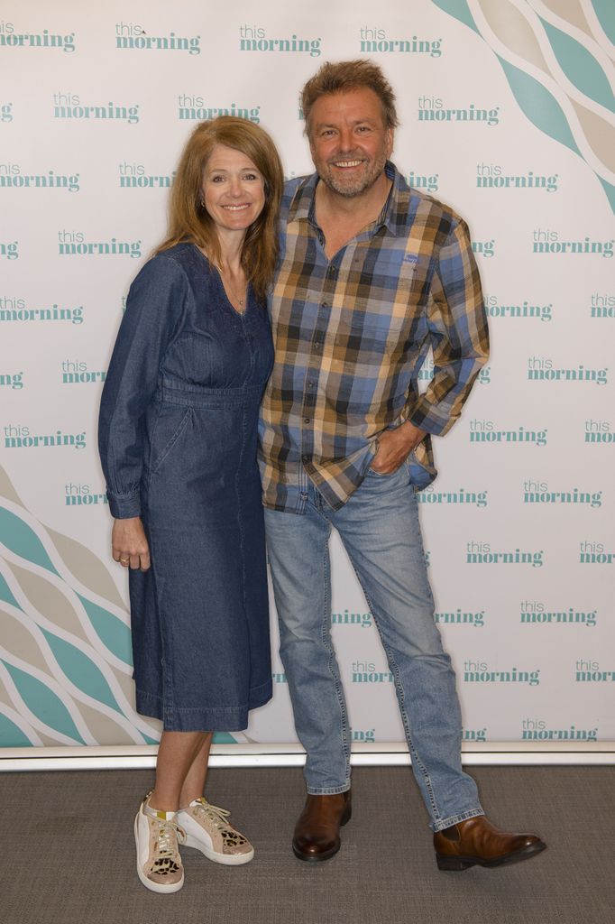 Kirsty Roberts with husband Martin Roberts