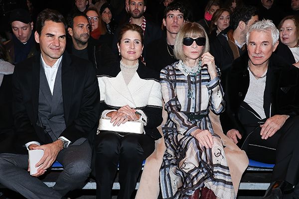Roger Federer At Chanel SS23 Couture Show