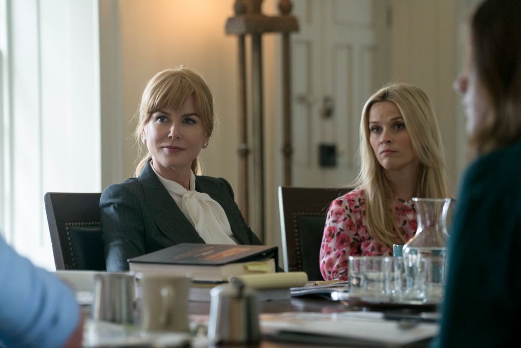 Big Little Lies Series 01 Episode 04 Push Comes to Shove Cast Name Display: Kidman, Nicole;Witherspoon, Reese  Character Display: Celeste Wright;Madeline MacKenzie Â©2017 Home Box Office, Inc. All rights reserved.