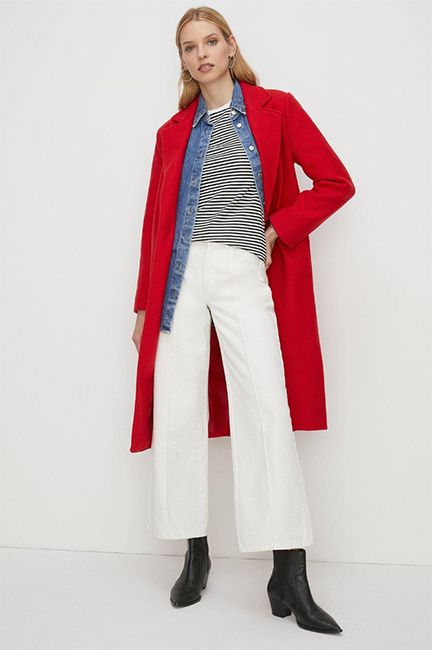Oasis red coat