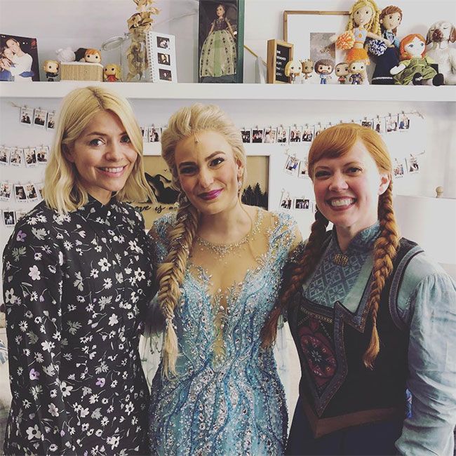 holly willoughby frozen musical