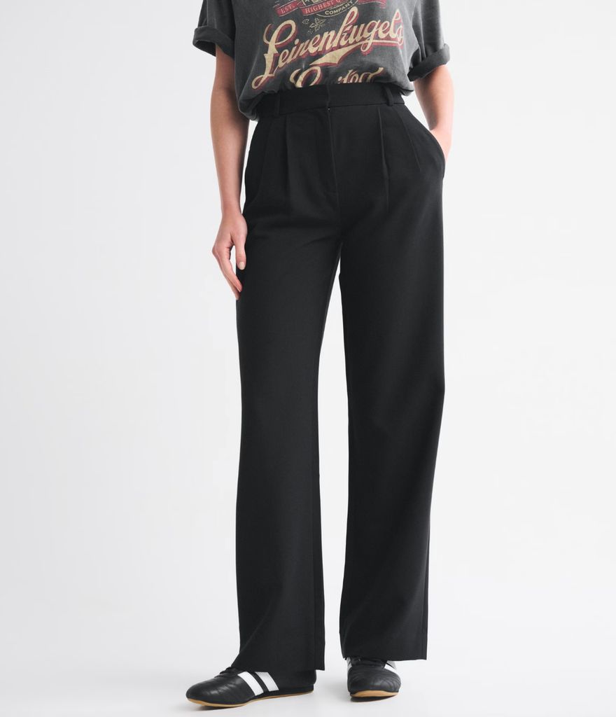 A&F Sloane Tailored Wide Leg Pant