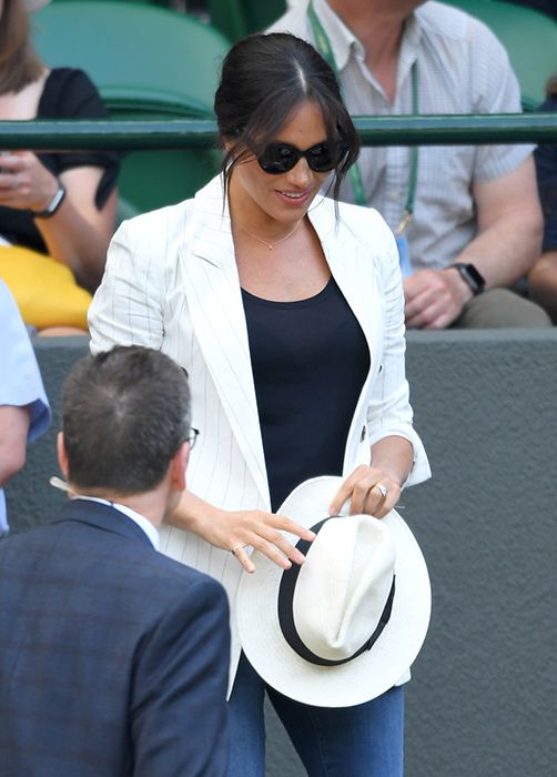 meghan markle wimbledon outfit