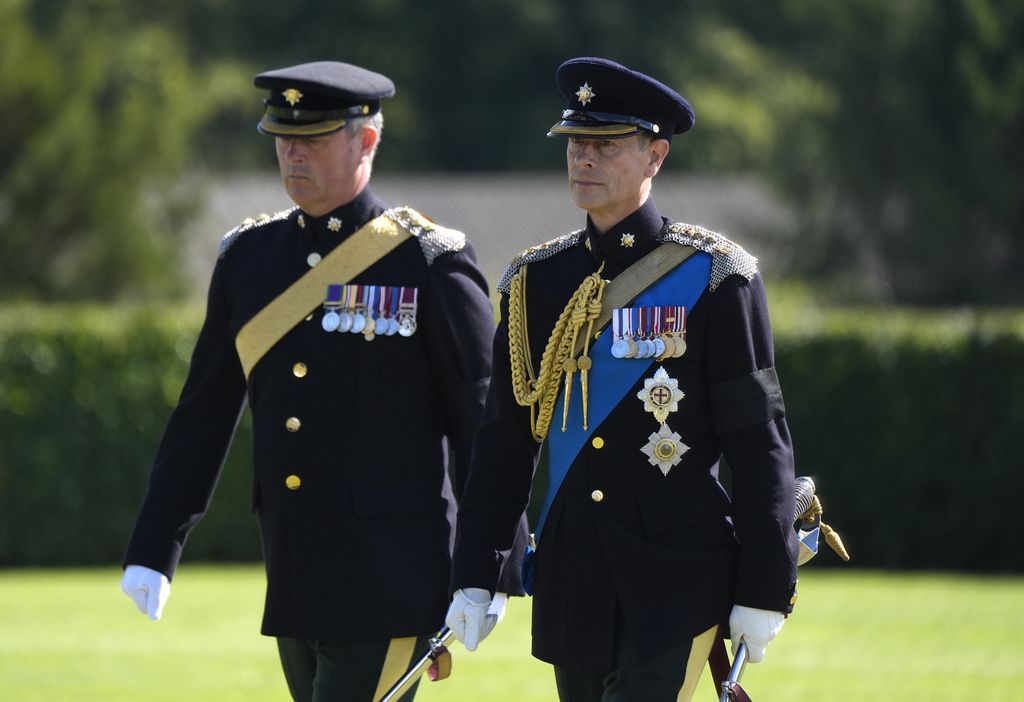 Duke of Edinburgh visit to Battlesbury Barracks