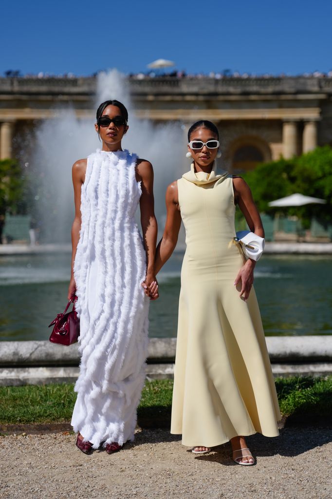 Laura Harrier and Lori Harvey