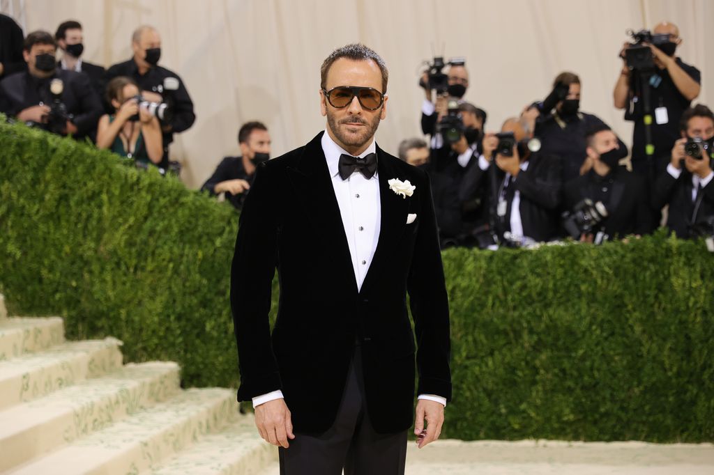 tom ford in tuxedo at met gala 